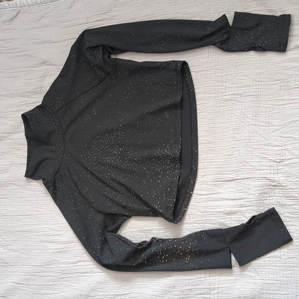 Oiselle Long Sleeve Running Crop